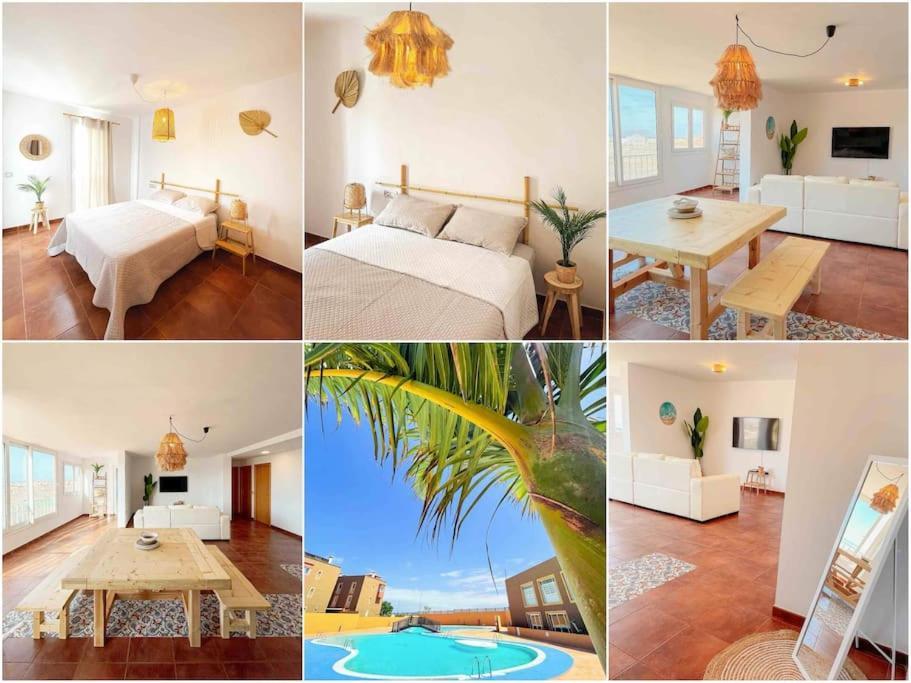 Apartamento Casa Bamboo Corralejo, Espacioso, Piscina Y Parking Esterno foto